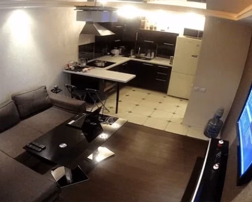 Видеонаблюдение в квартире-студии