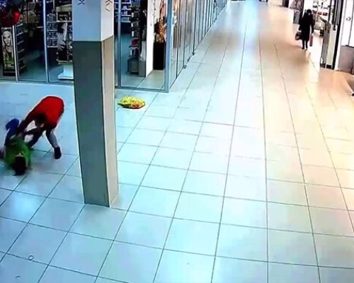 Видеофиксация происшествий в торговом центе