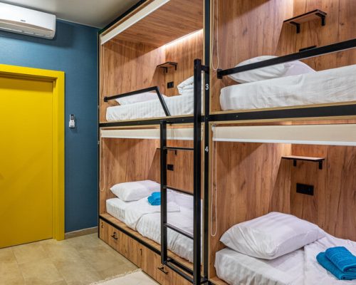 Спальные места в хостеле