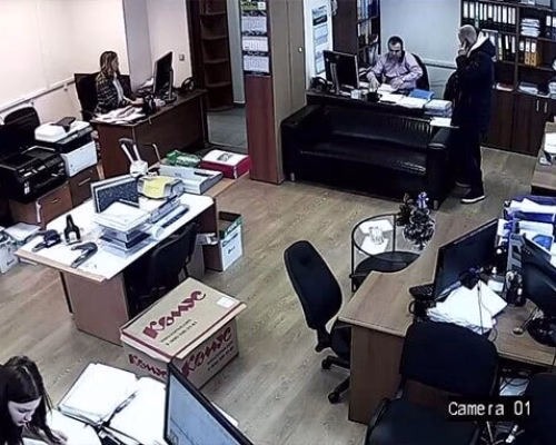 Видеонаблюдение за сотрудниками в офисе