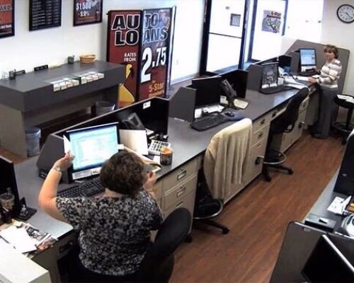 Камера в офисе бухгалтерии